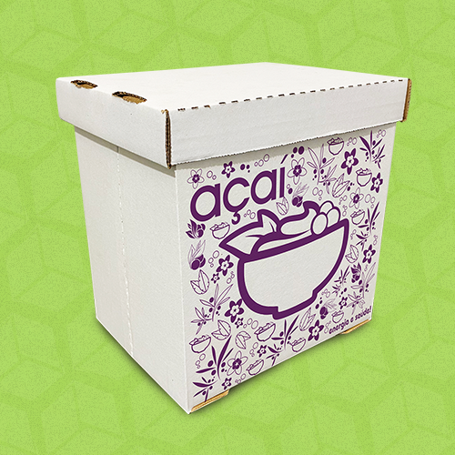 Embalagem para Açaí - Padrão (Branca)