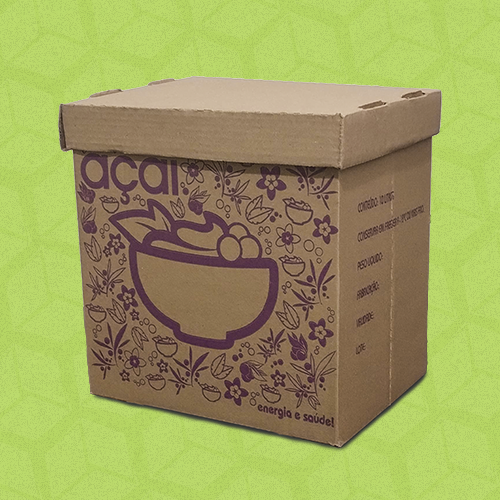 Embalagem para Açaí - Padrão (Parda)