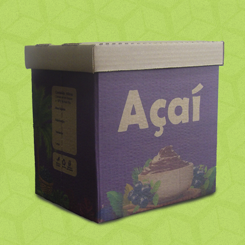Embalagem para Açaí - Padrão (Parda)